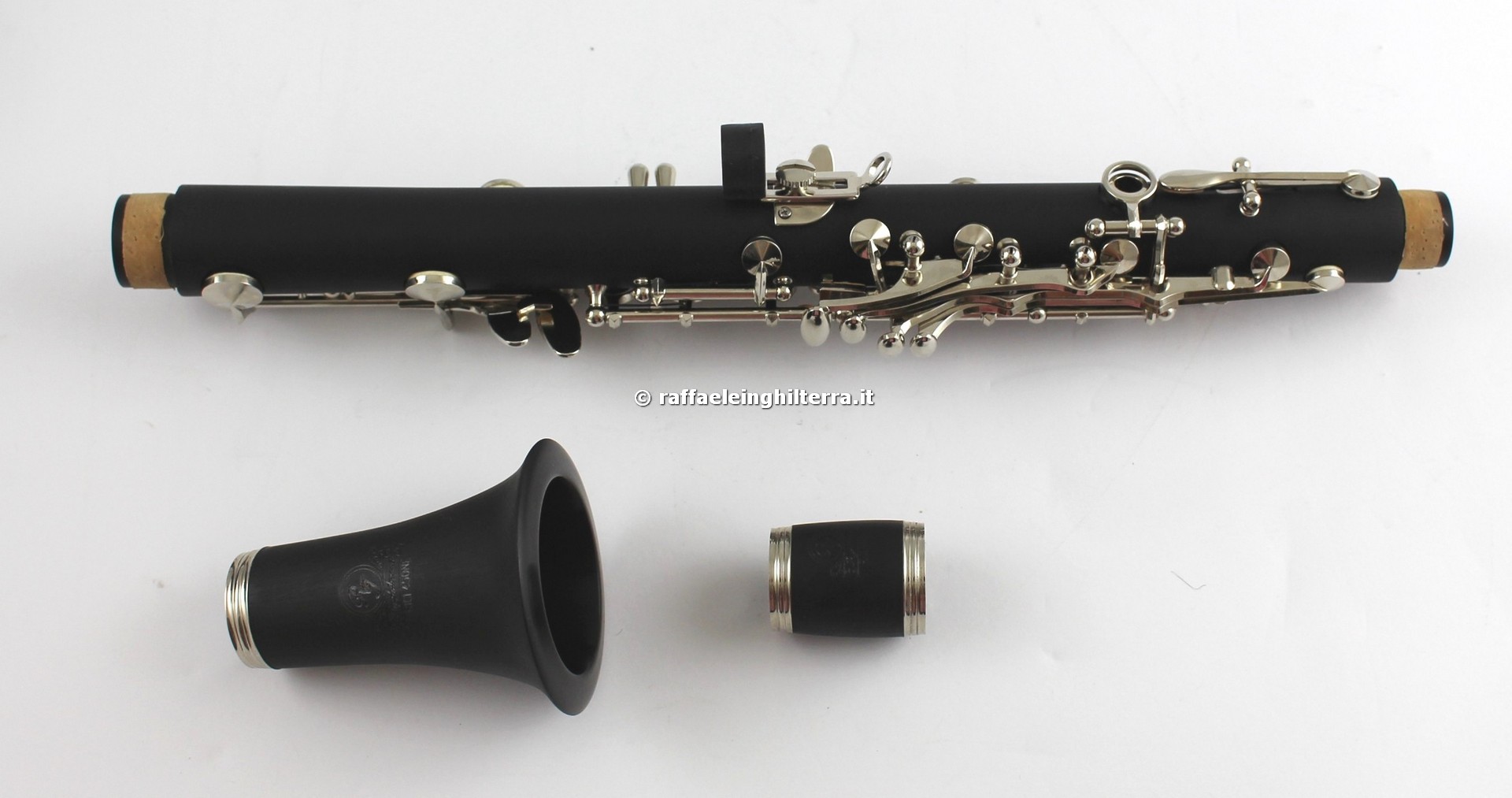 RI Inghilterra barilotto clarinetto piccolo mib Hard Rubber 40 