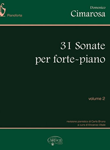 revisione Bruno Carisch piano vol CIMAROSA 31 sonate per forte 2 17 / 31 